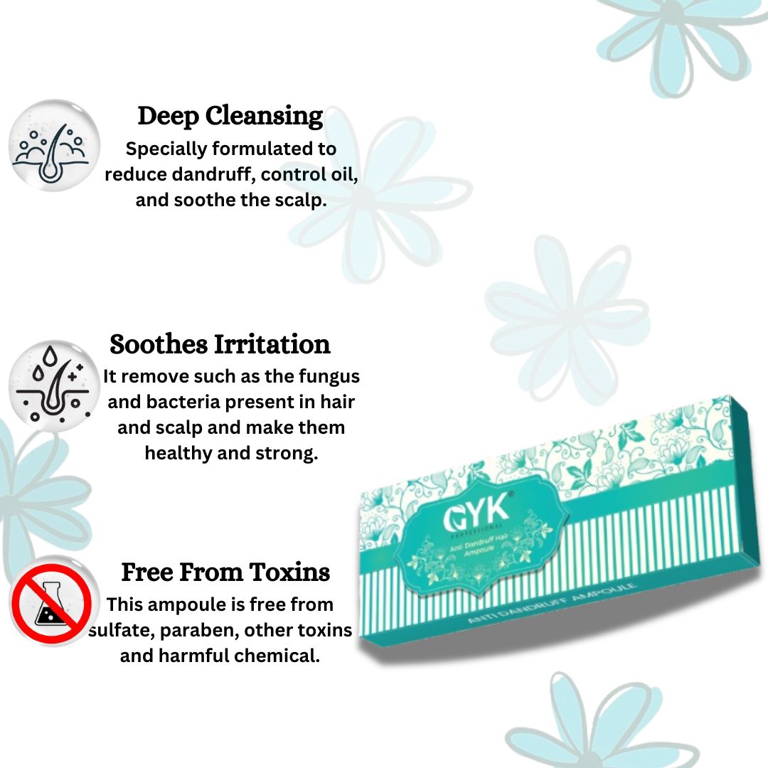 Anti Dandruff Hair Ampoules