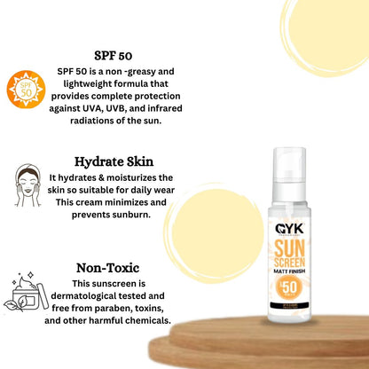 Sunscreen SPF50