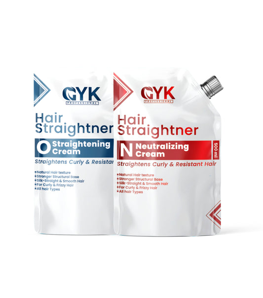Professional Hair Straightening Cream Kit