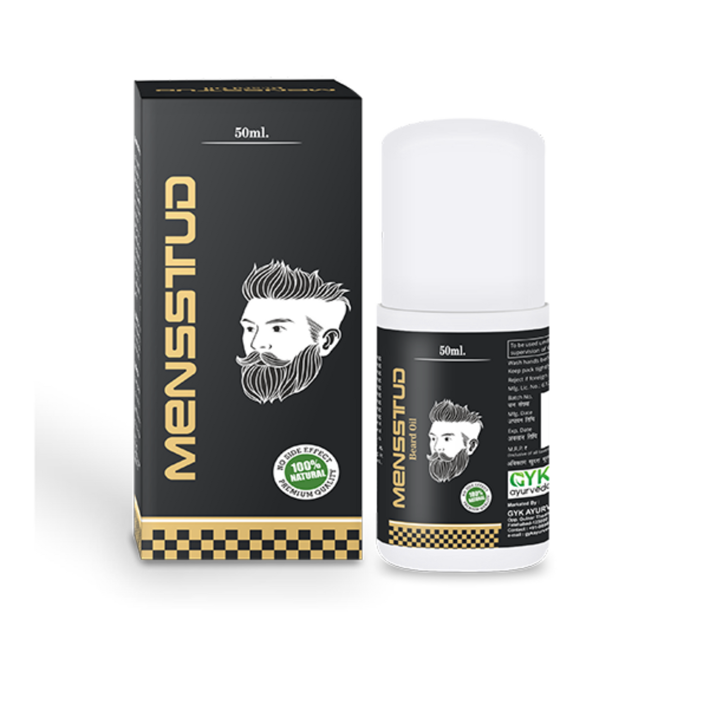 Mensstud Beard Oil